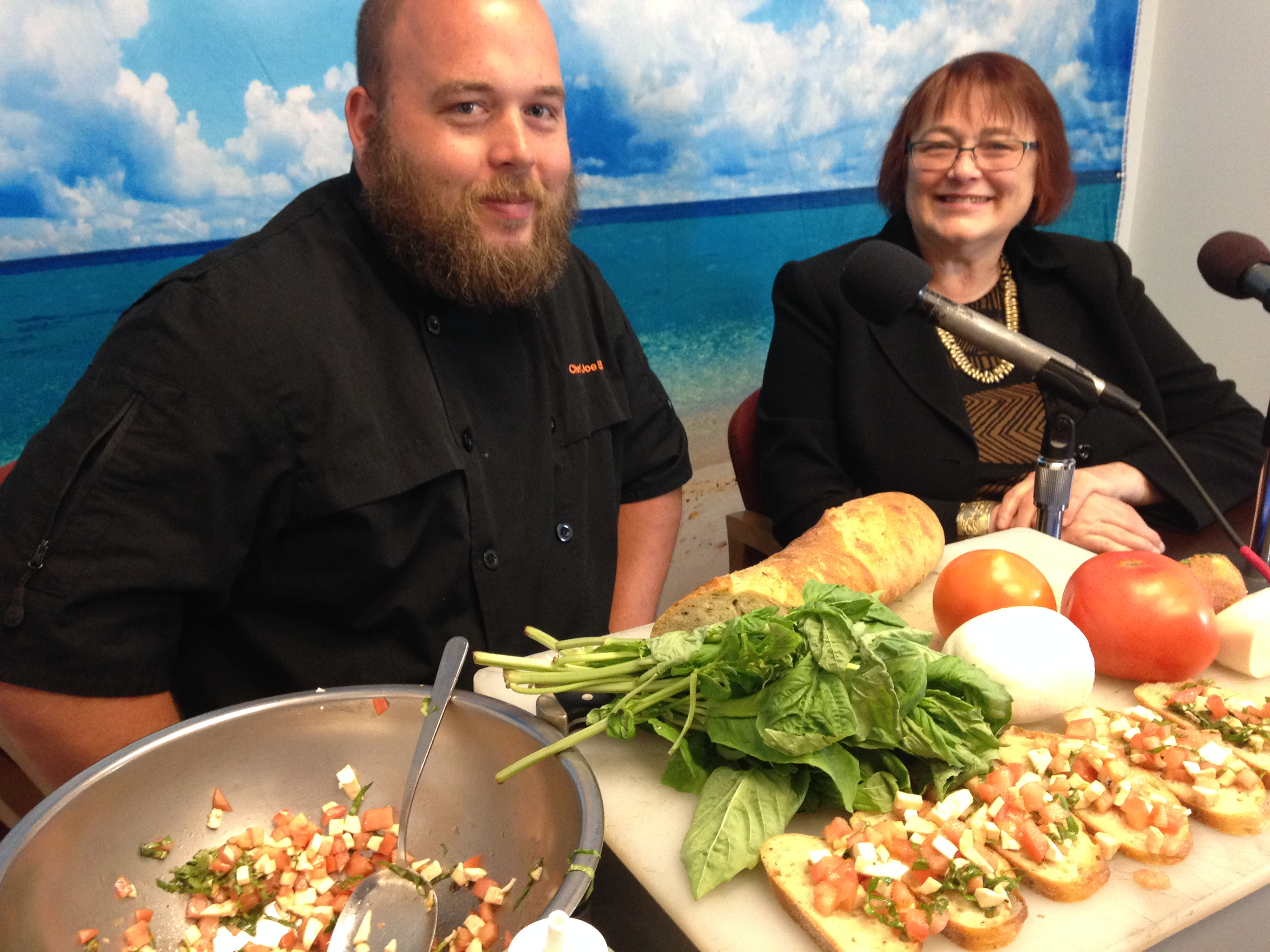 Making bruschetta on 'Life with Gwenn' episode artwork