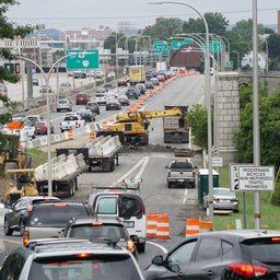 Projo reporter asks DOT: What caused this traffic backup?