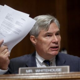 Sheldon Whitehouse discusses the threat to the hurricane barrier in Providence