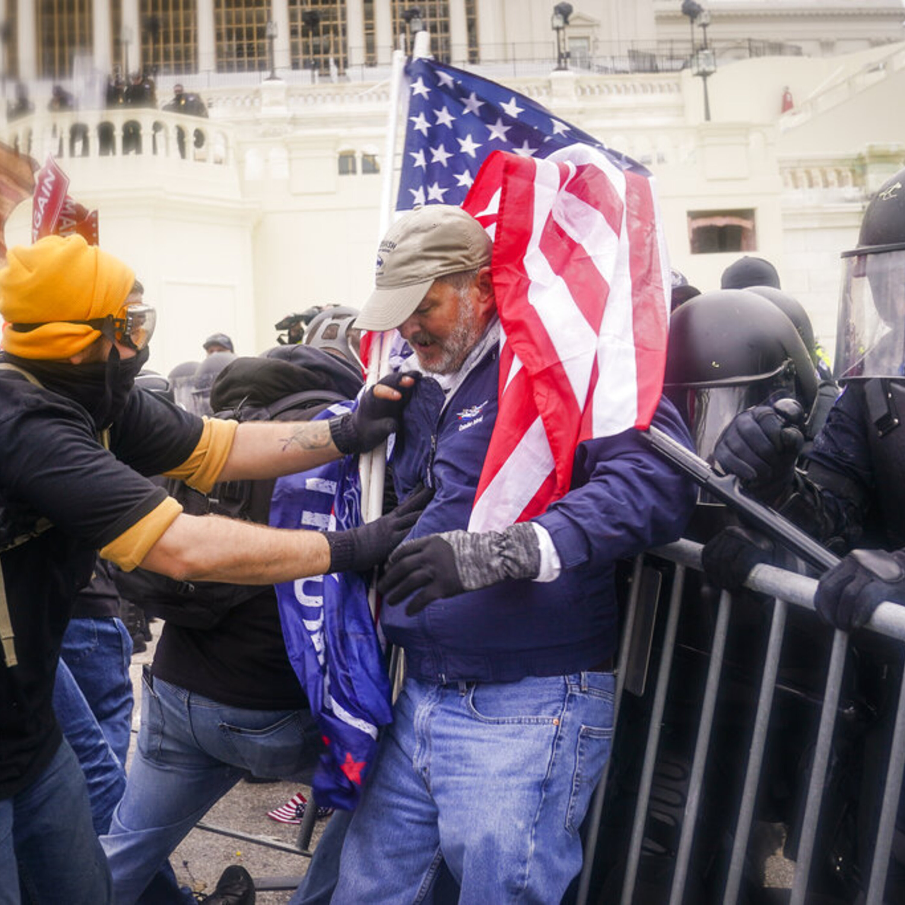LISTEN: Trump supporters breach U.S. Capitol