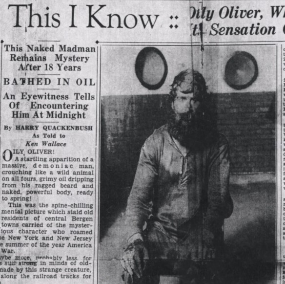 A ghostly tale: Oily Oliver