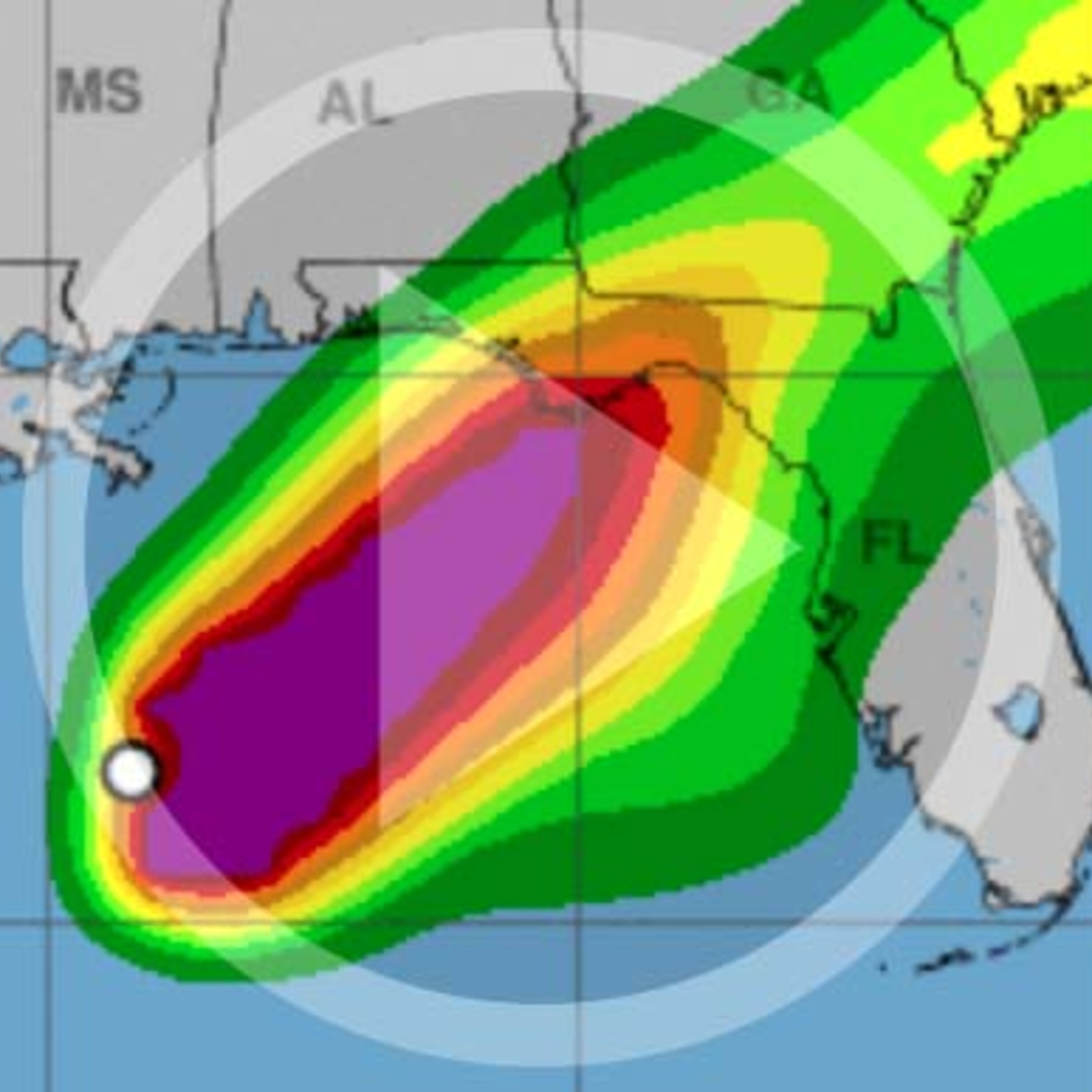 LISTEN: (4 p.m. update): Nestor's wind and surge expected in next few hours