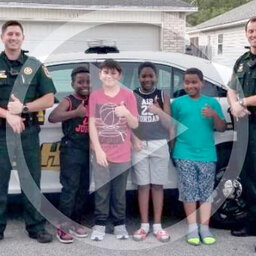 LISTEN: Kids help deputies find runaway Walmart shoplifter