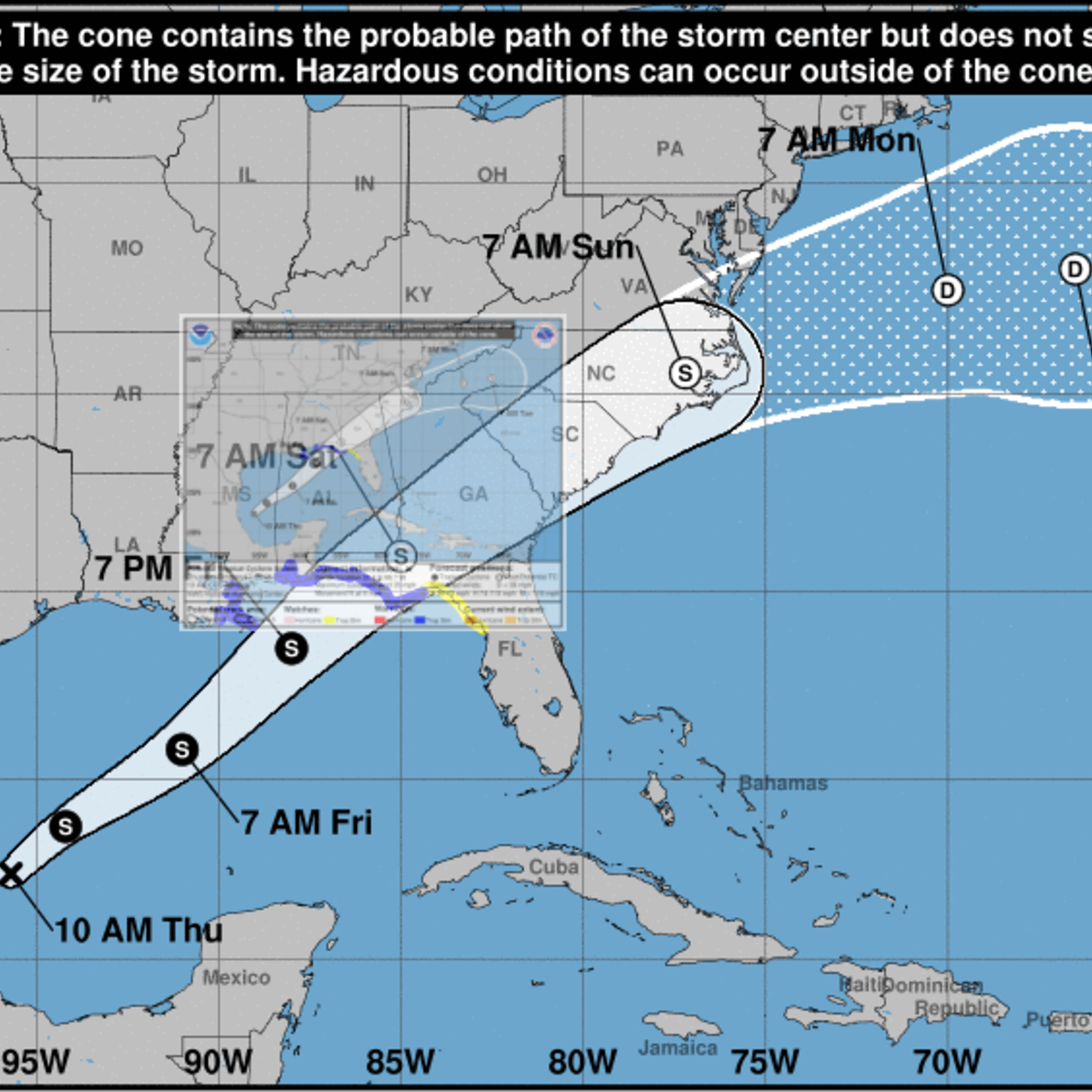LISTEN: Tropical Storm warning issued for NW Florida