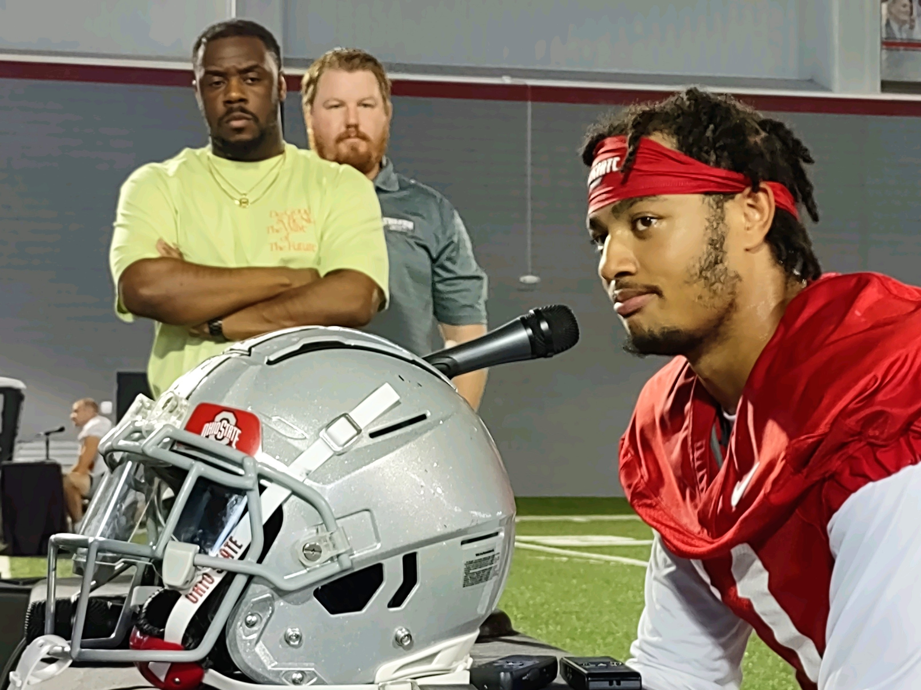 Wide receiver Jaxon Smith-Njigba previews Notre Dame, talks season expectations