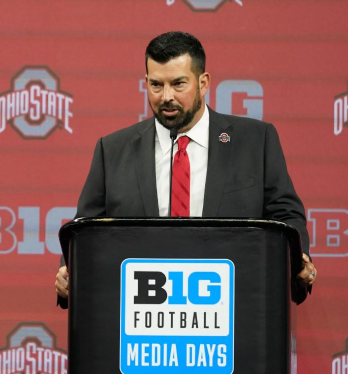 Ohio State coach Ryan Day speaks at Big Ten media days episode artwork