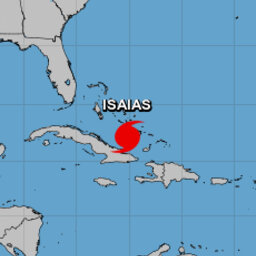 National Hurricane Center Isaias Update