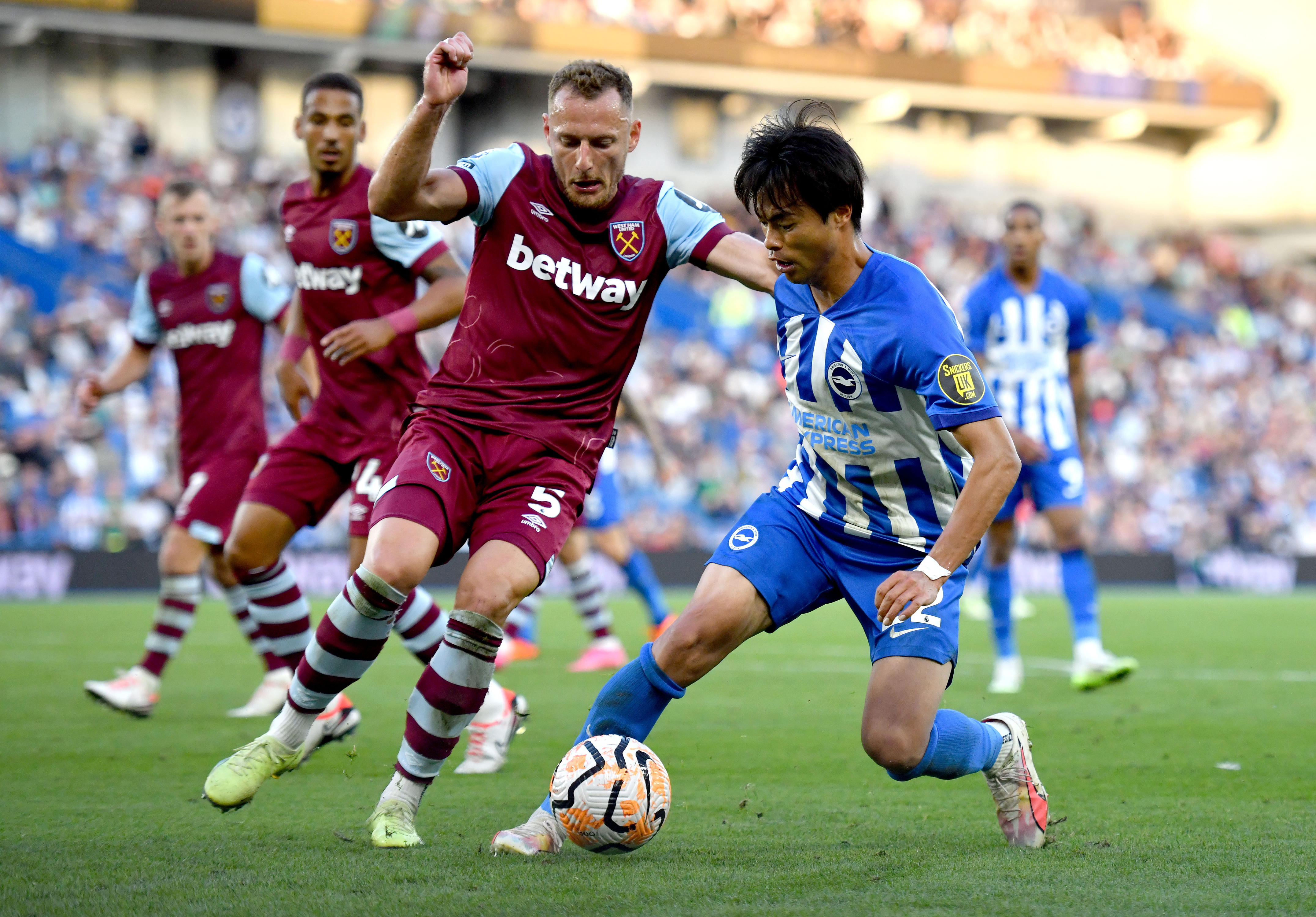 Reality check at the Amex as Albion go down to West Ham