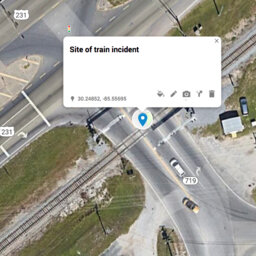 Woman killed by train while sitting on tracks in Panama City Friday, Feb. 5, 2021