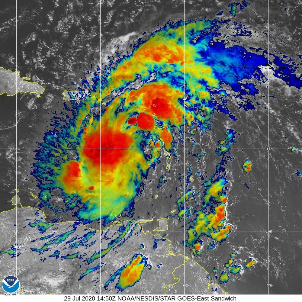 LISTEN: TROPICAL UPDATE: Panhandle now in cone of uncertainty for expected Tropical Storm Isaias episode artwork