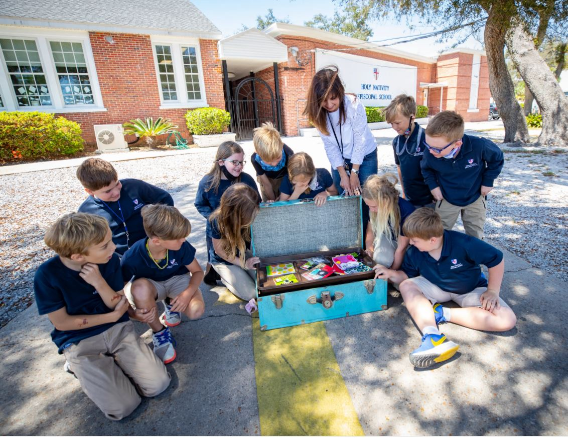 Holy Nativity! Classroom chest holds gold for journalists