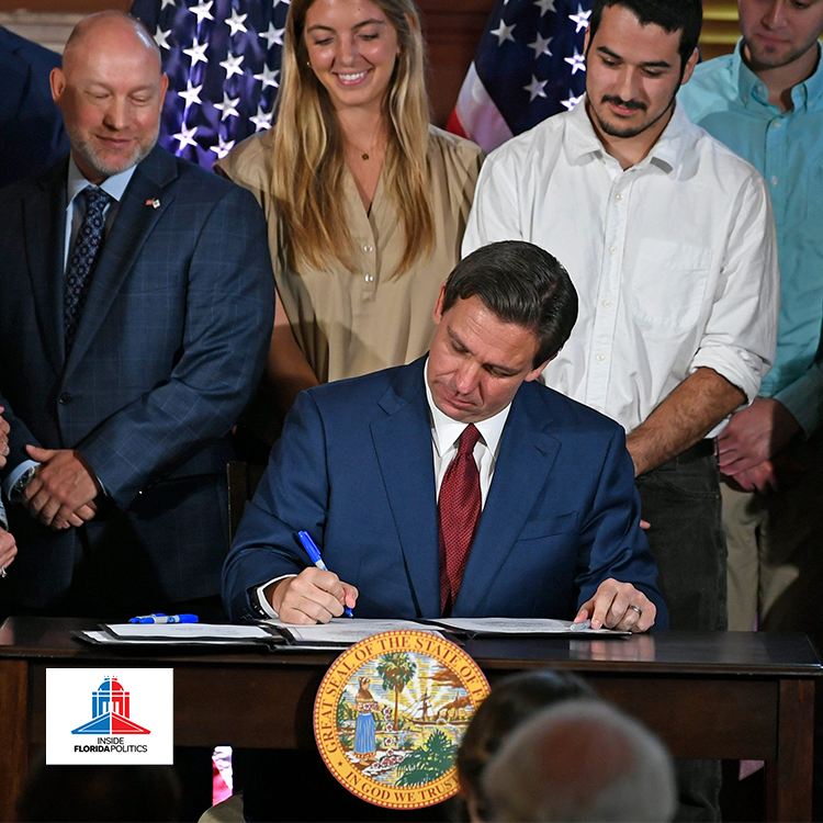 DeSantis viewed more favorably than Trump in Florida