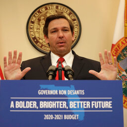 DeSantis wants "bolder, brighter, better" state spending