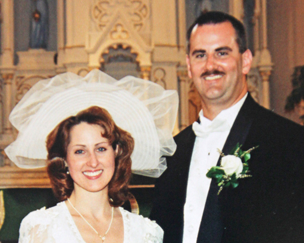 Nora Jaegly talks about her husband who was a firefighter and died in 2013