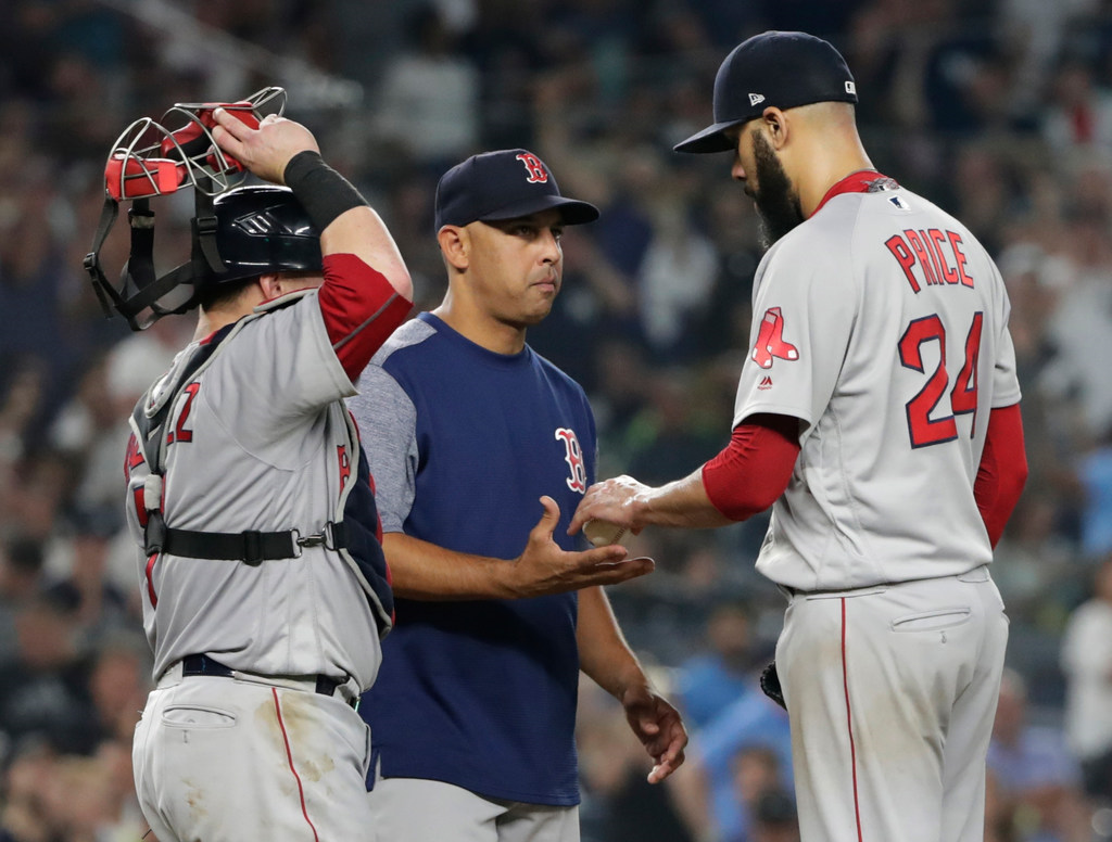 Price throws a stinker in New York; Sox rebound in DC
