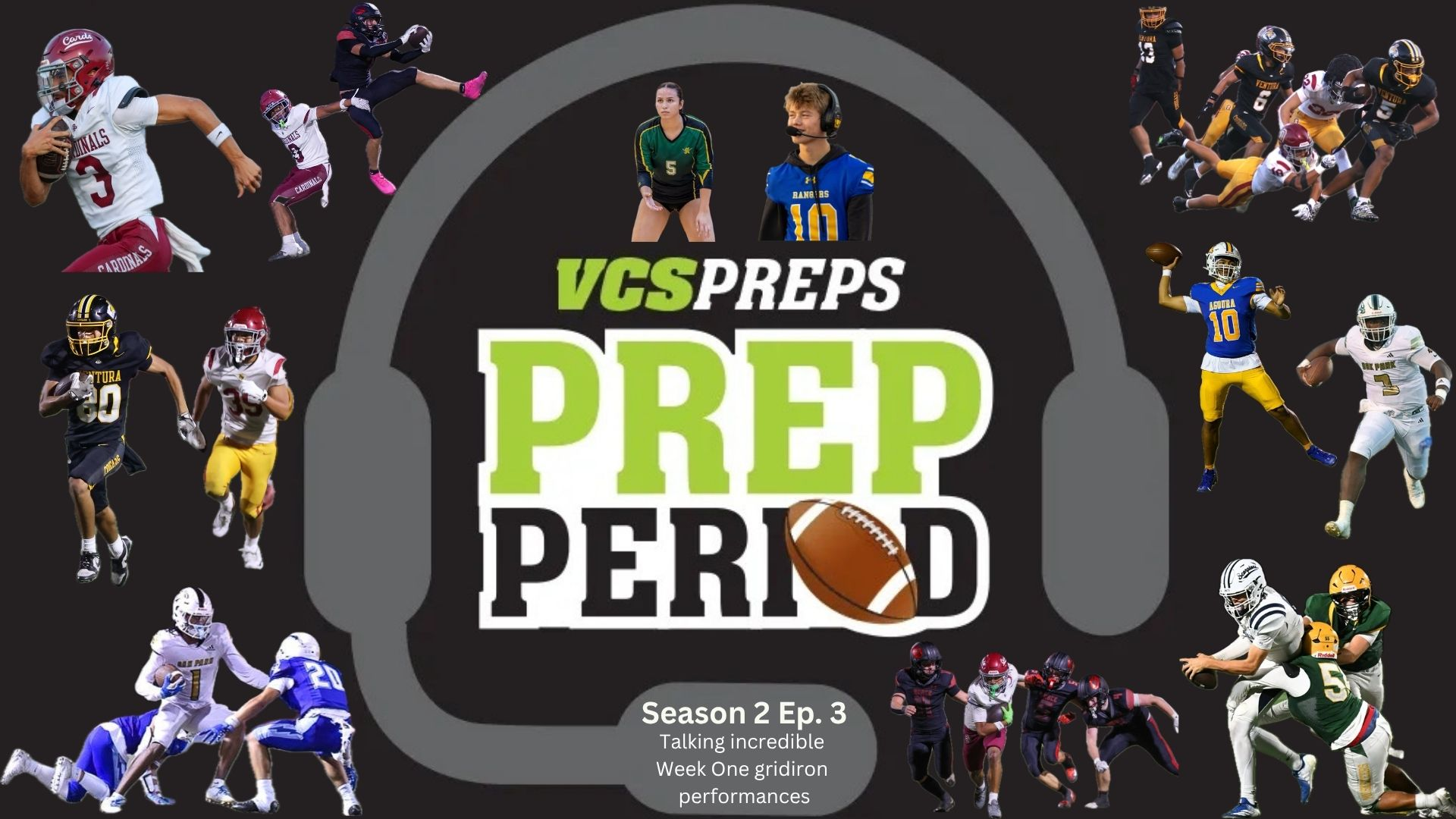 Talking big-time gridiron performances episode artwork