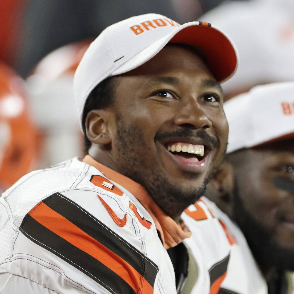 Browns DE Myles Garrett on why he trained with Stipe Miocic