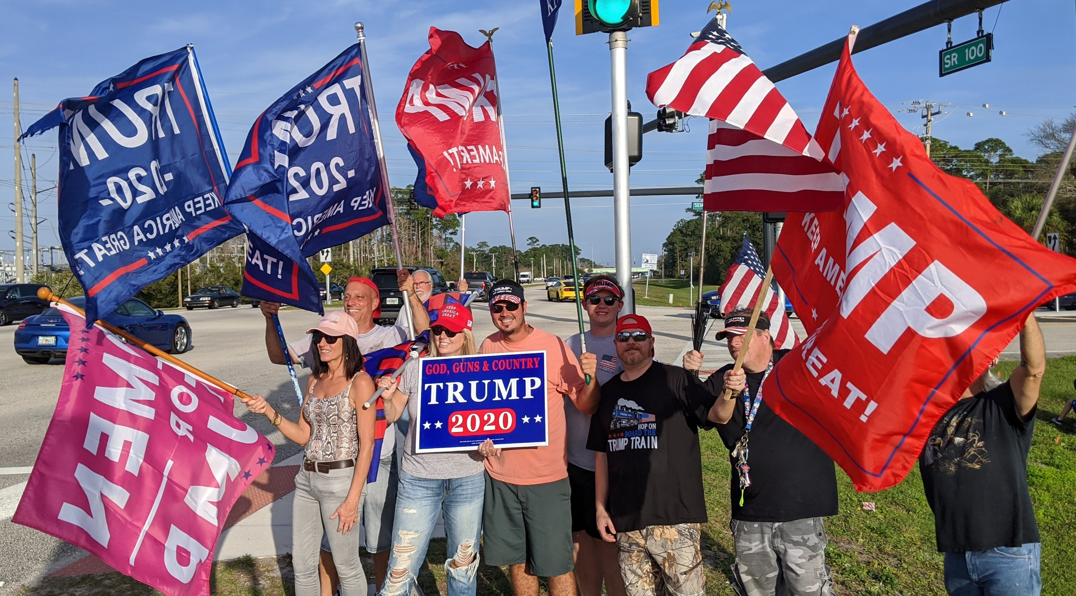 Trump fans in Palm Coast ecstatic about his appearance