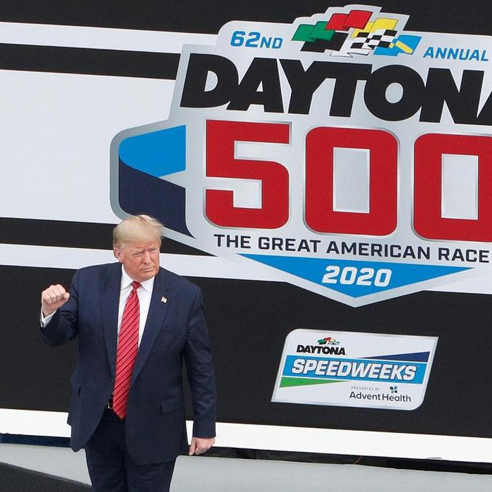 President Trump Delivers Remarks at the Daytona 500