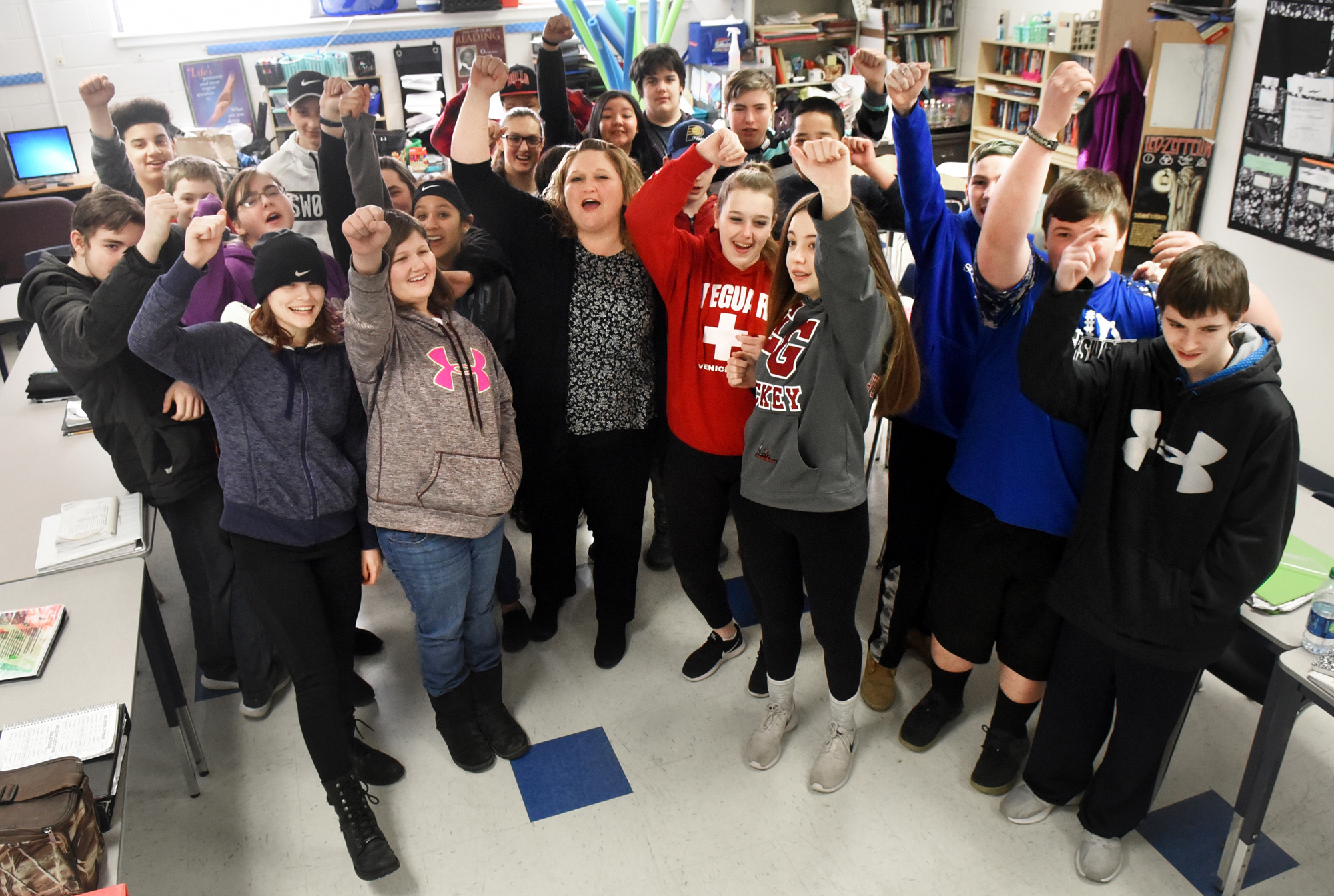 NH's Rainbow City: Middle school students