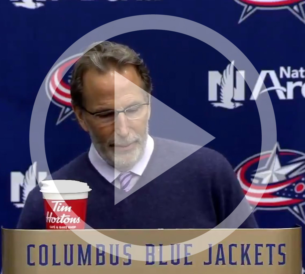 John Tortorella press conference | Blue Jackets 5 – Canucks 3