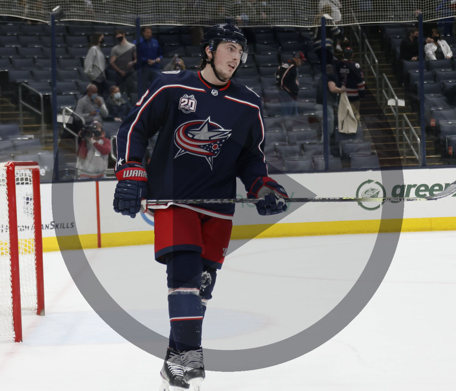 Zach Werenski speaks about his contract extension and staying in Columbus