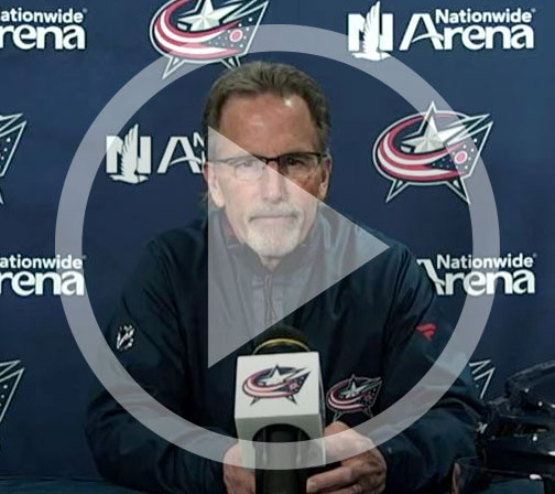 John Tortorella press conference: Blue Jackets 4 – Lightning 2