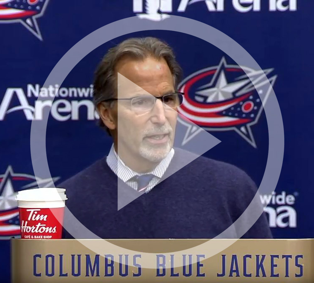 John Tortorella press conference | Blue Jackets 1 – Senators 0