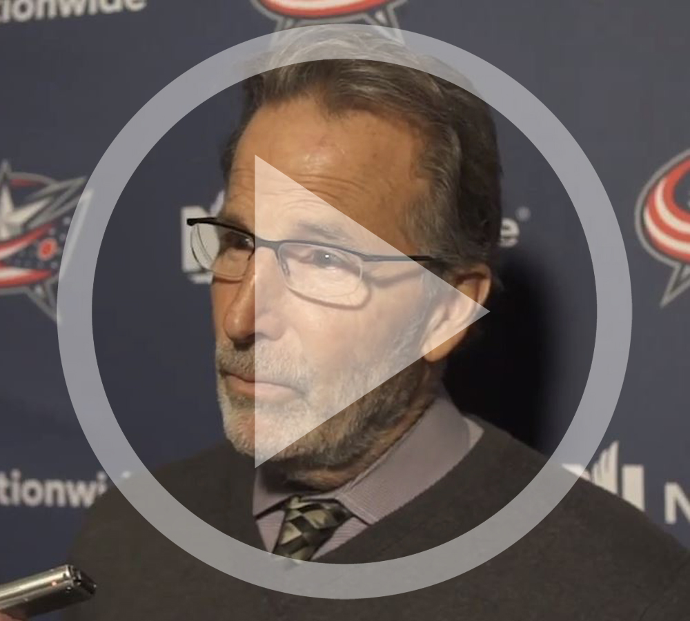 John Tortorella press conference | Blue Jackets 3 – Golden Knights 0