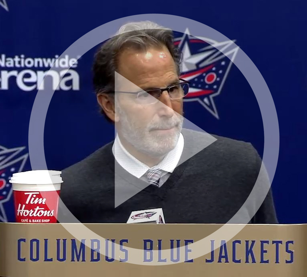 John Tortorella press conference | Blue Jackets 4 – Jets 3