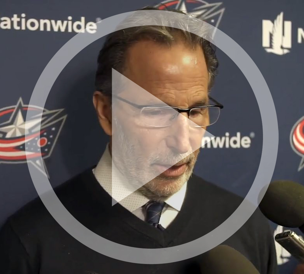 John Tortorella press conference | Sharks 3 – Blue Jackets 1
