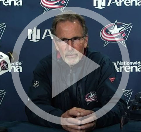 John Tortorella press conference: Predators 4 – Blue Jackets 3 (OT)