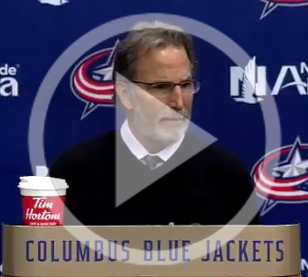 John Tortorella press conference | OT: Lightning 2 Blue Jackets 1