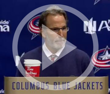 John Tortorella press conference | Avalanche 2 – Blue Jackets 1