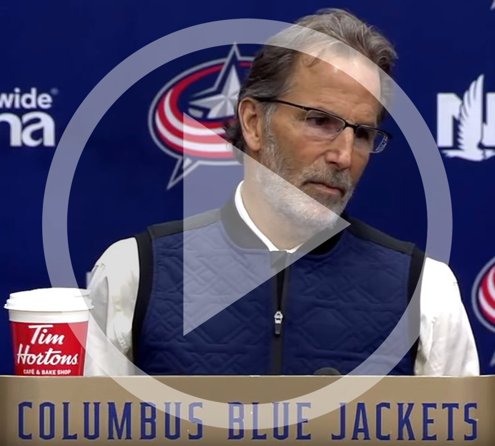John Tortorella press conference | OT: Blue Jackets 1 – Panthers 0