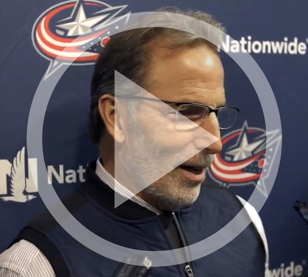 John Tortorella press conference | Blue Jackets 2 – Bruins 1