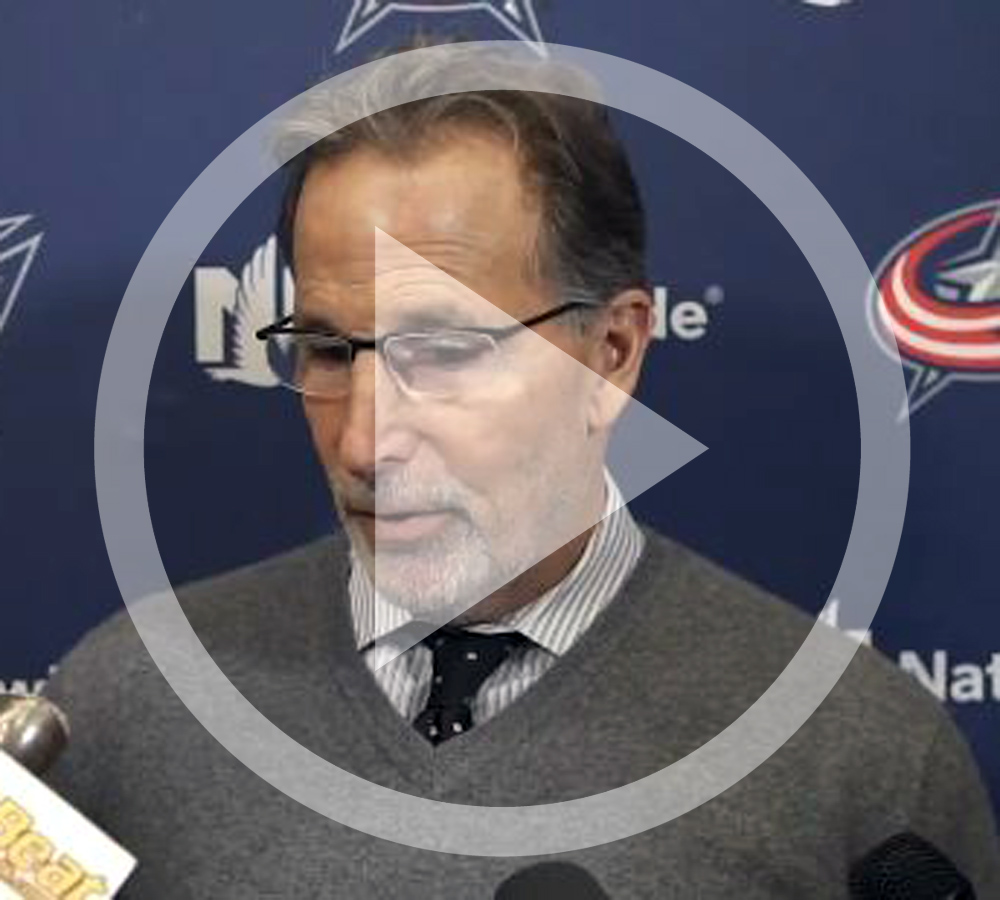John Tortorella press conference | Blue Jackets 5 – Red Wings 3