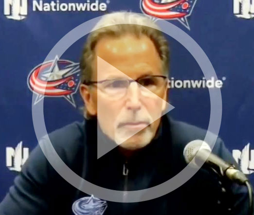 John Tortorella press conference: Panthers 3 – Blue Jackets 0