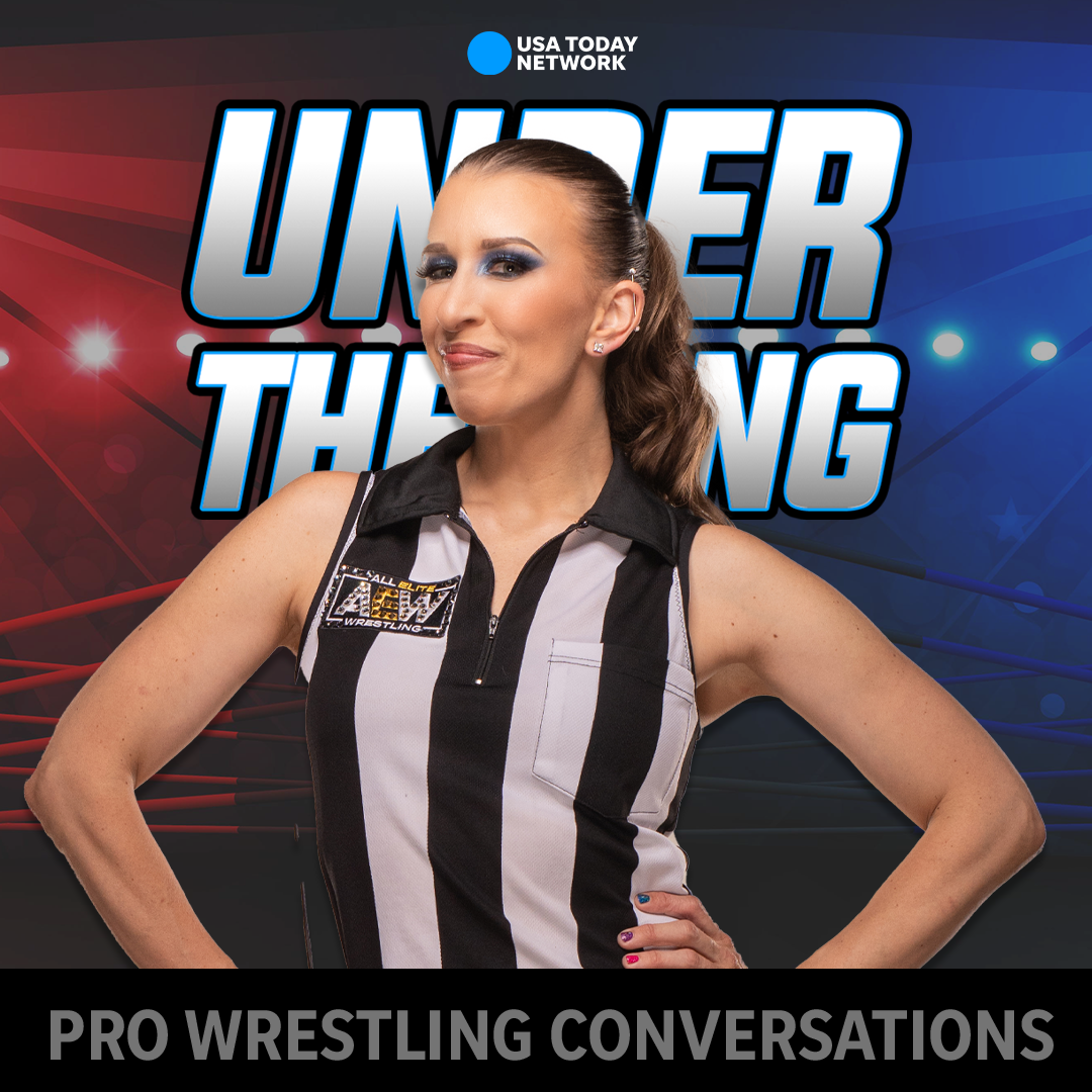 Under The Ring: Aubrey Edwards on being an AEW referee, AEW Heels and AEW Community and what they are, being involved in AEW games