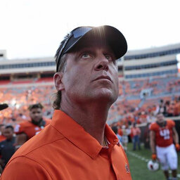 Listen to what head coach Mike Gundy had to say after OSU defeats Tulsa