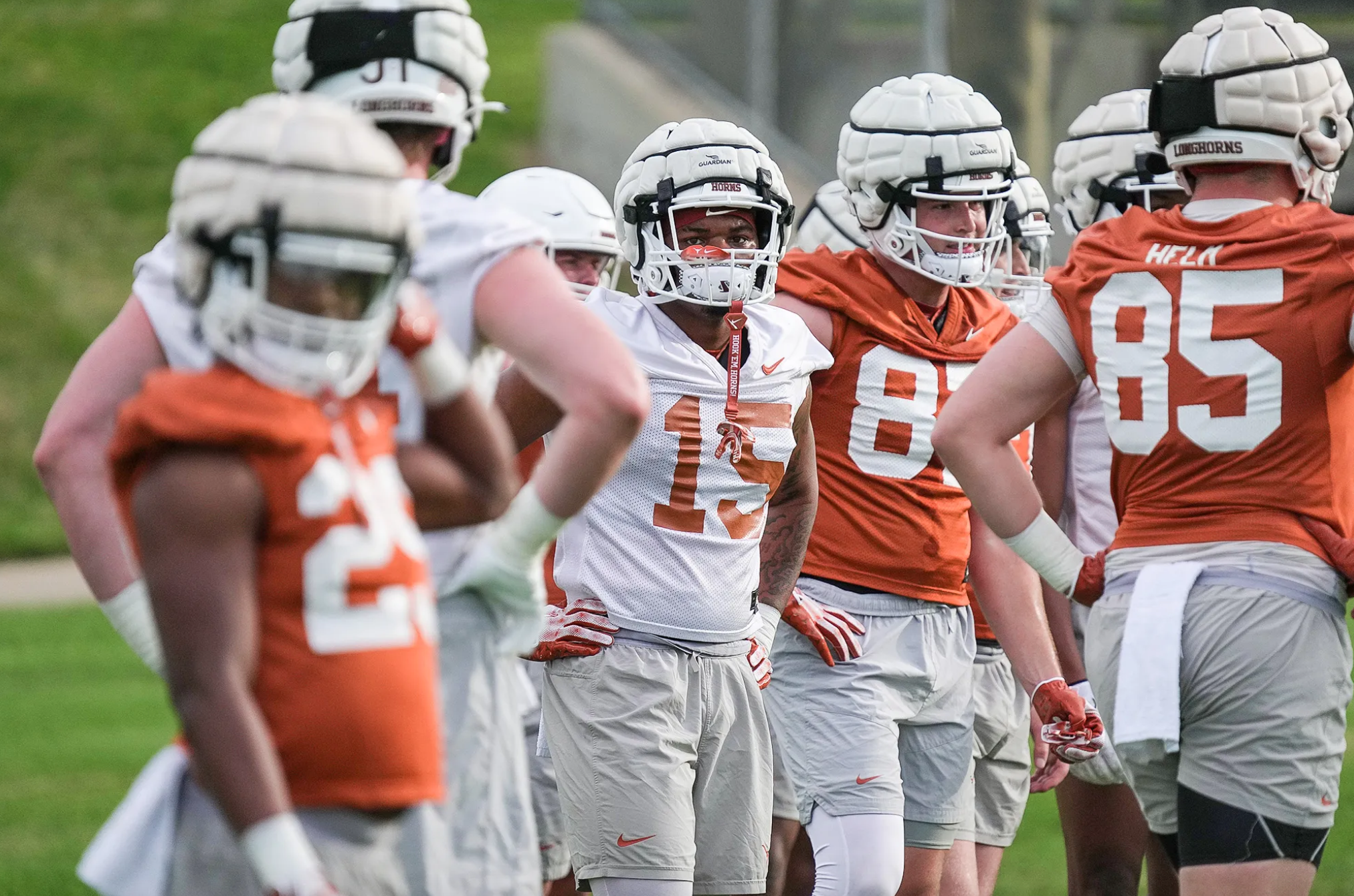 Newcomers and position battles to watch at Texas this spring
