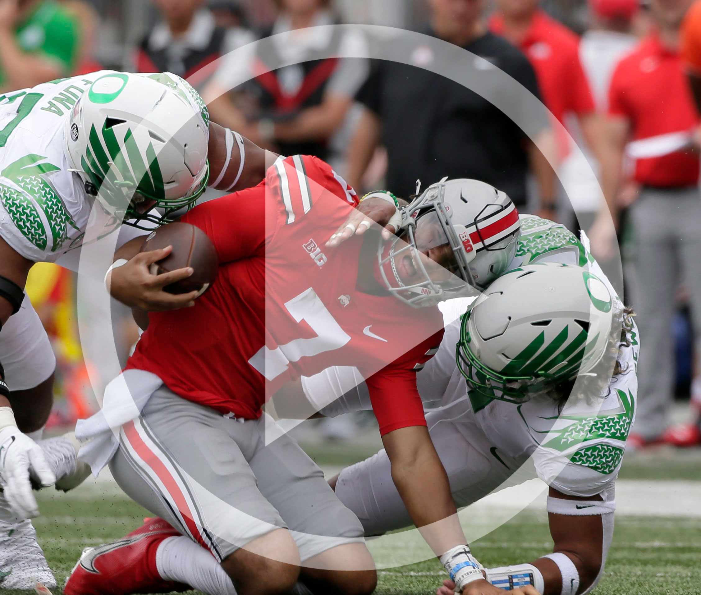 Buckeyes suffer 35-28 loss to the Oregon Ducks