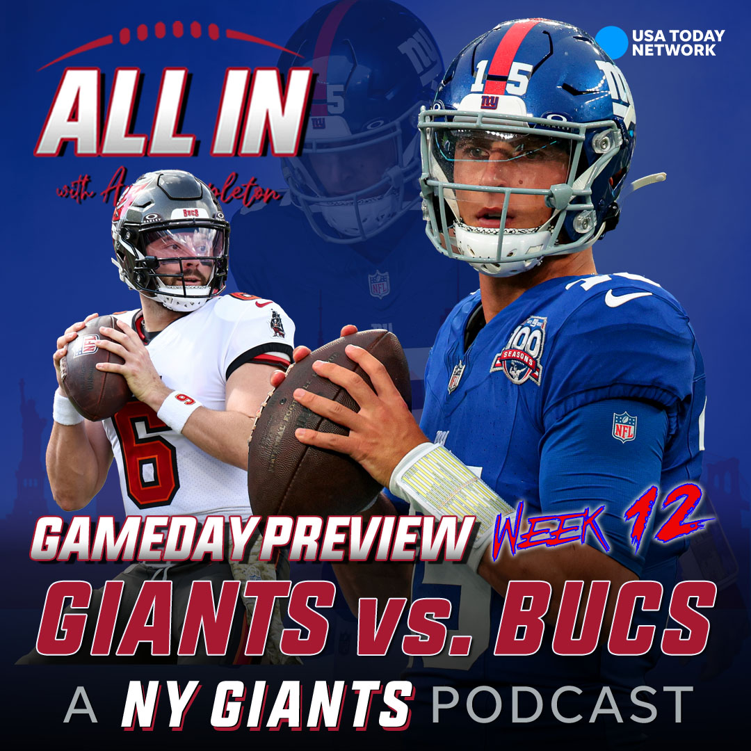 Week Twelve Pregame Report: Giants take on the Tampa Bay Buccaneers at MetLife