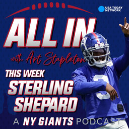 'All In' NY Giants podcast: Episode 2 features 1-on-1 interview with Sterling Shepard