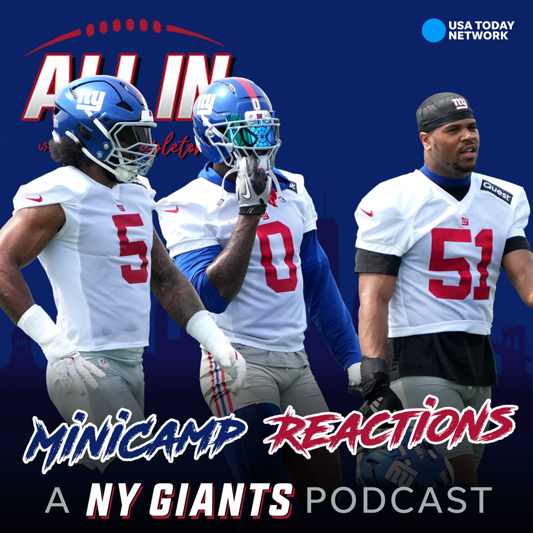 2025 New York Giants minicamp reactions