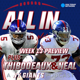 Week 13 preview of Giants vs Commanders; plus 1-on-1s with Thibodeaux and Neal