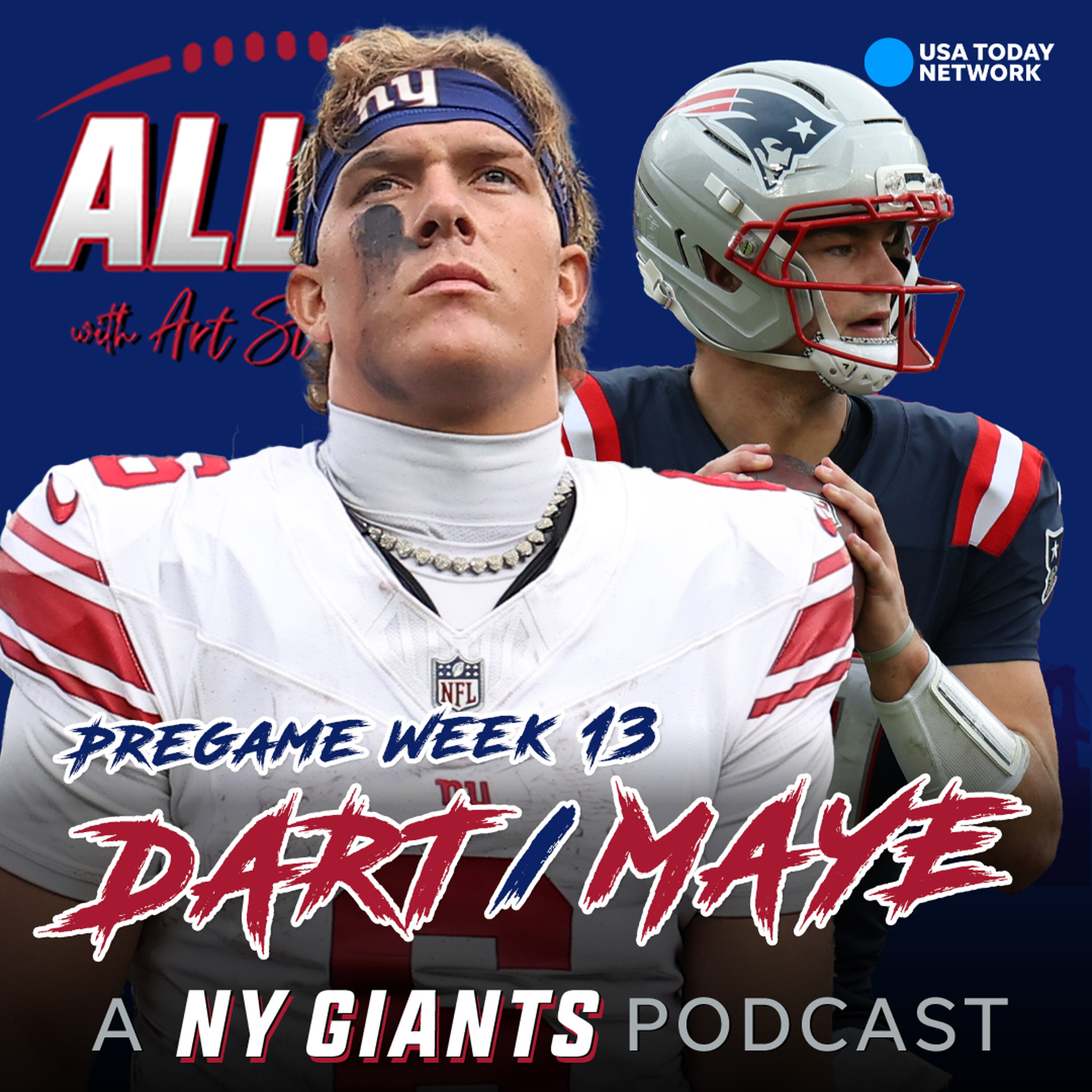 Pre-Game Report Week 13: Giants visit New England to take on Drake Maye and the Patriots on MNF