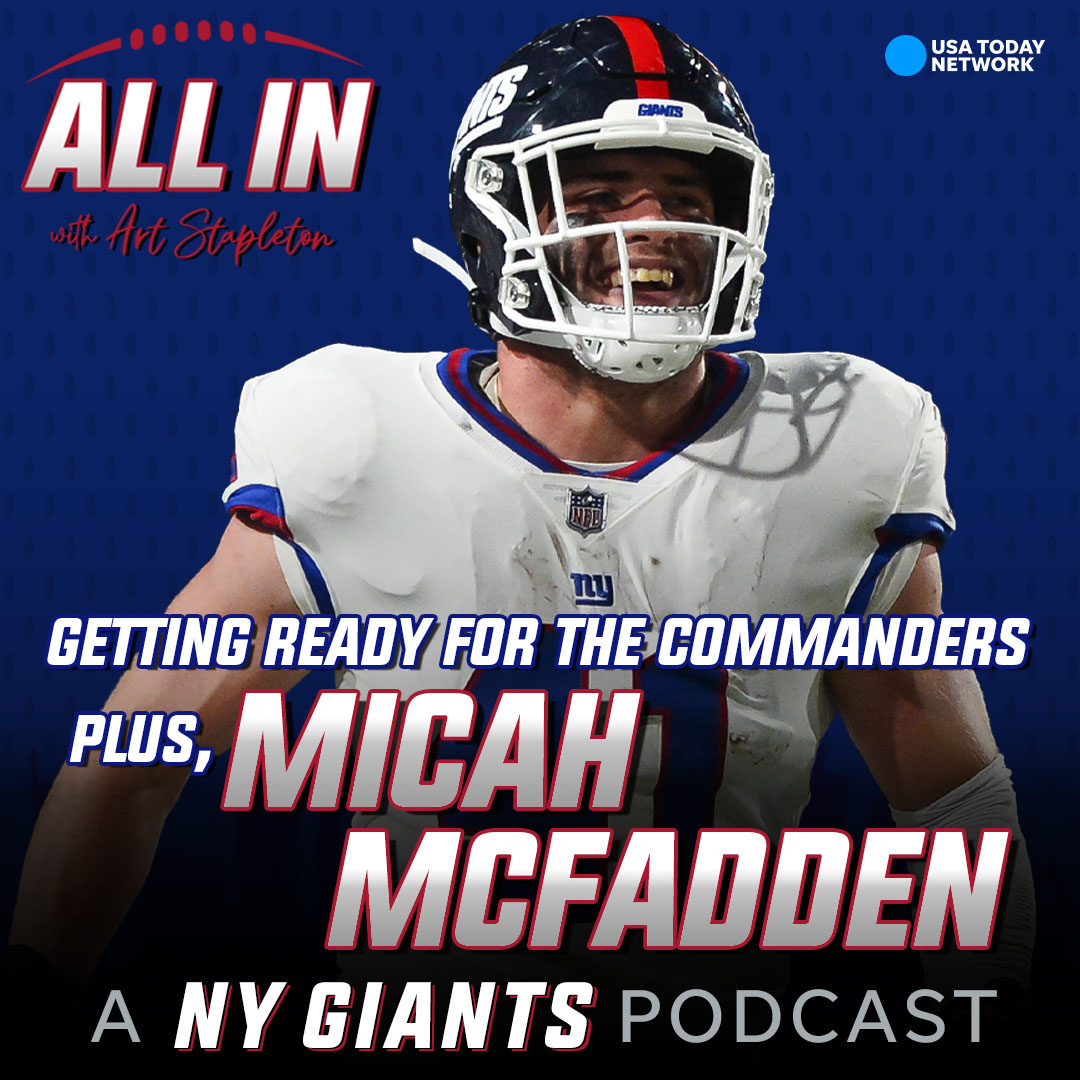 Giants get ready for the Commanders, plus 1-on1 with Micah McFadden