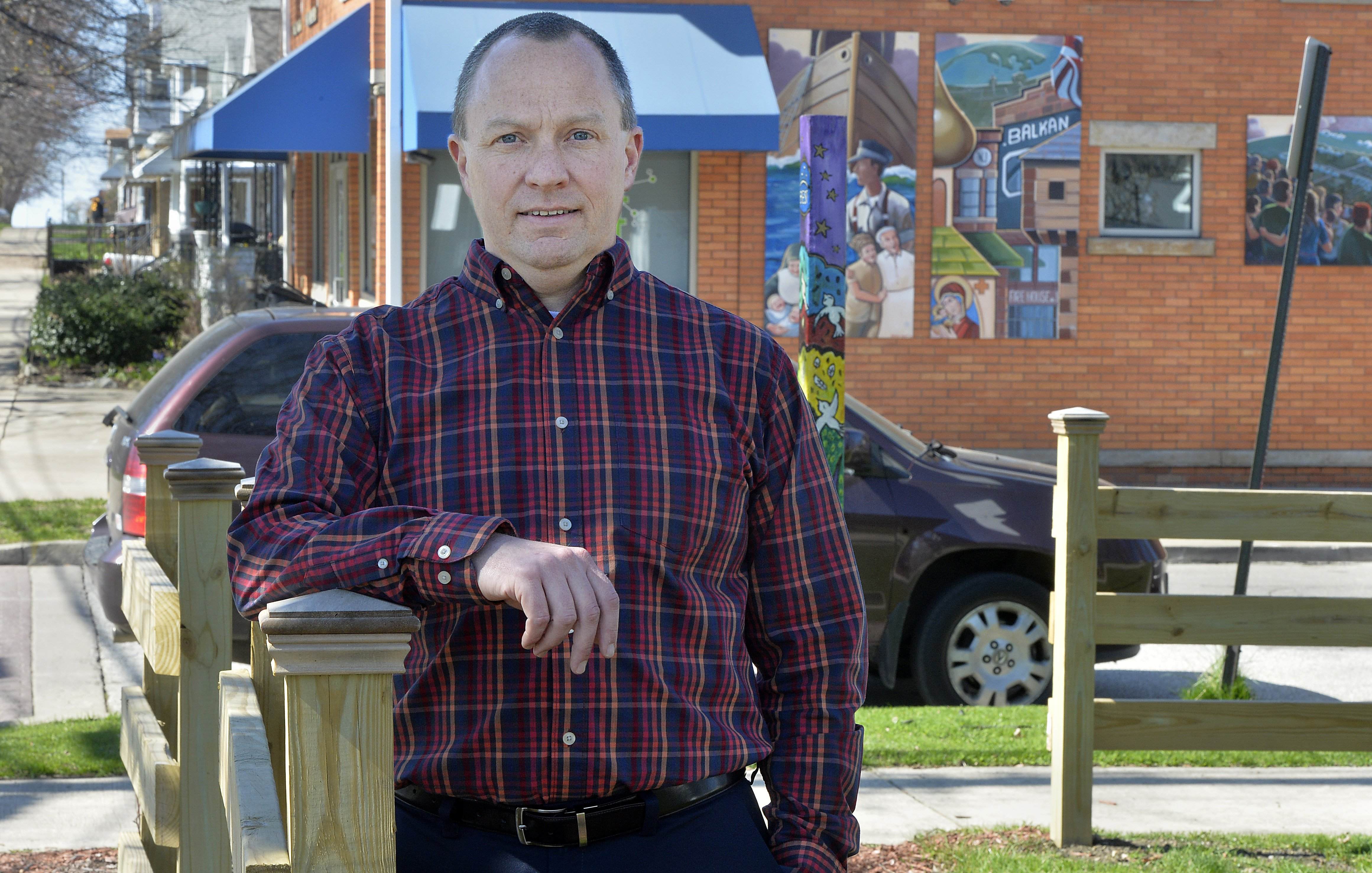 Jeremy Bloeser, executive director of the Bayfront East Side Taskforce