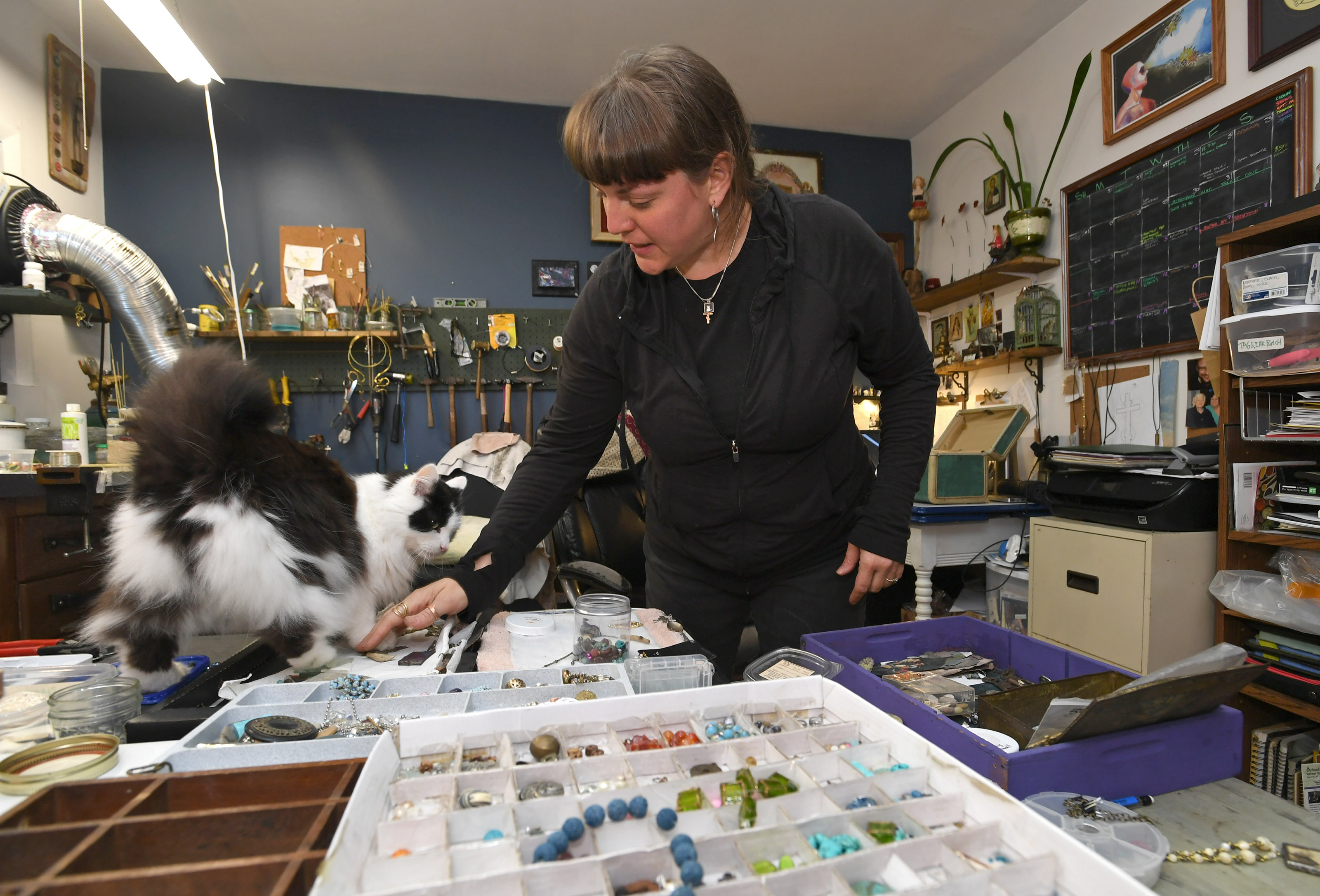 Spotlight: "Junk artist" Megan Whitten talks about her found-object art